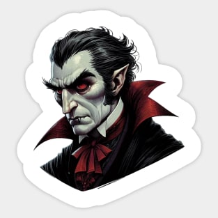 Dracula Sticker